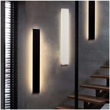 LUMINARIO DE PARED SOBREPONER RECTANGULAR LED BLANCO 2700K 20W  SALIDAS DE LUZ LATERALES 100-240V IP65 ILUMILEDS