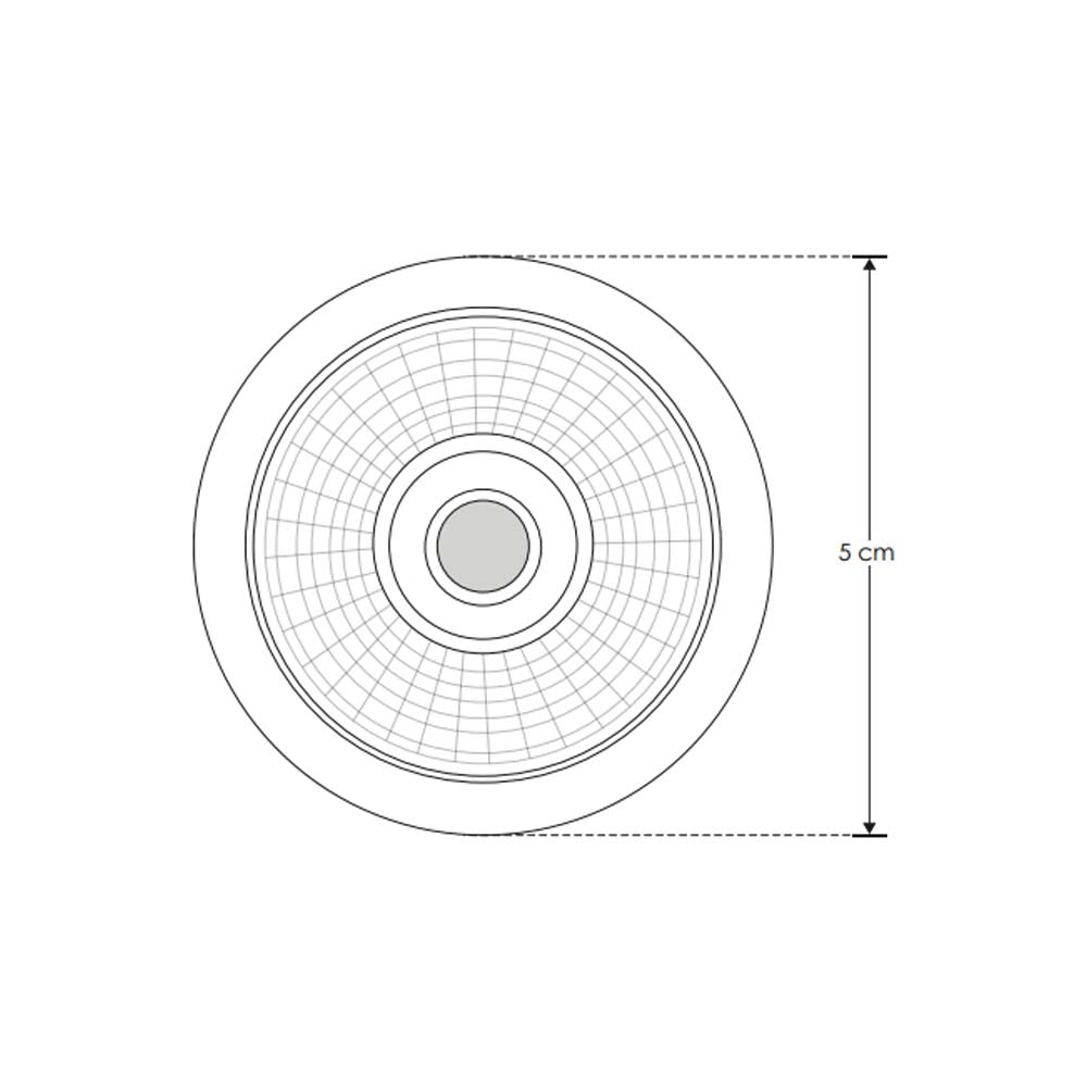 MODULO LED BLANCO NEUTRO 9W 24G COMPATIBLE CON DIFUSOR O LUMINARIO 5CM DIAMETRO NEGRO 85-265VCA IP20 ***HAE 2024***