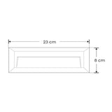 LUM.PARED LED BCALIDO 1.6W GRIS IP65 ILUMILEDS