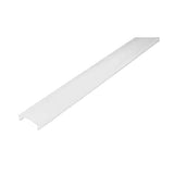 KIT DE PERFIL DE ALUMINIO NATURAL C/CEJA EMPOTRAR 2M LARGO (INCLUYE: 2 TAPAS CONECTORES Y MICA) ILUMILEDS