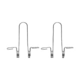 KIT DE PERFIL DE ALUMINIO NATURAL C/CEJA EMPOTRAR 2M LARGO (INCLUYE: 2 TAPAS CONECTORES Y MICA) ILUMILEDS