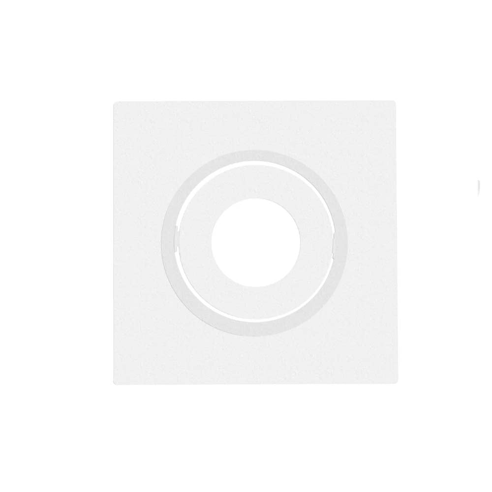 DIFUSOR CUADRADO BLANCO P/LAMP TIPO MR11 (COMPATIBLE CON BOTE INTEFRAL DE 8.5 CM) CON CONECTOR