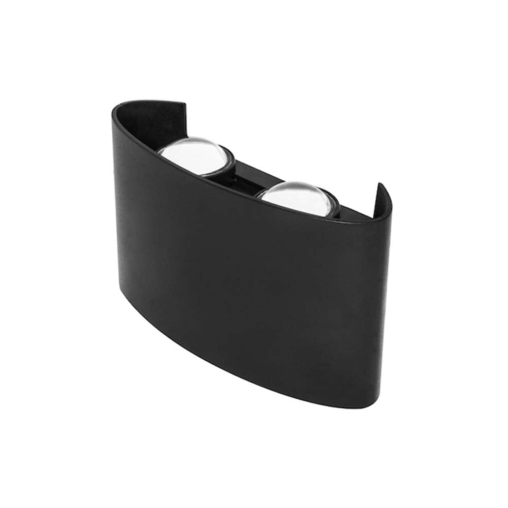 ARBOTANTE NEGRO LED BC 4W (2 SALIDAS DE LUZ) IP65 ILUMILEDS