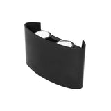ARBOTANTE NEGRO LED BC 4W (2 SALIDAS DE LUZ) IP65 ILUMILEDS
