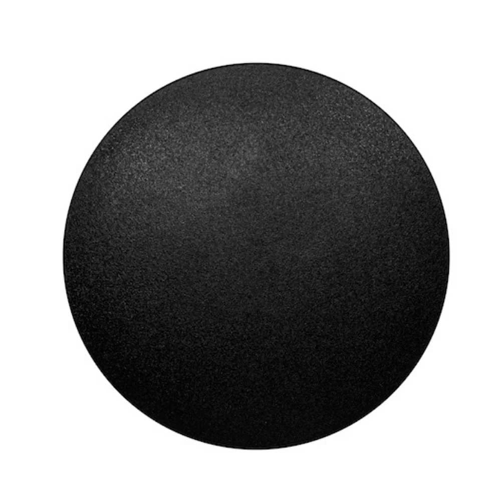 LUMINARIO DE PARED DE LED BLANCO CALIDO 6W REDONDO SALIDA TRASERA DE SOBREPONER POLICARBONATO ACABADO NEGRO 100-240V CA IP65