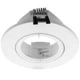 DIFUSOR P/LAMP MR16  GU10 O MOD LED REDONDO BLANCO DIRIGIBLE CON CONECTOR MR16 ILUMILEDS