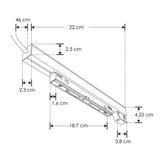 FUENTE DE ALIMENTACION P/RIEL MAGNETICO 80W 100-265V 48V IP66 ILUMILEDS