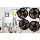 CONTROL INALAMBRICO VIA WIFI PARA TIRA DE LED RGB 84-96W 5-28V CC IP20 MCA ILUMILEDS