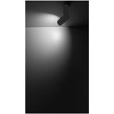 LUMINARIO P/GU10 LED REDONDO SOBREPONER DIRIGIBLE NEGRO IP20 S/LAMP ILUMILEDS