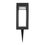 LUMINARIO SOLAR LED NEGRO LUZ BLANCA Y RGB 4W 360 CON SENSOR DE OBSCURIDAD 2 MODOS DE OPERACION BATERIA DE LITIO 3.7V REMPLAZABLE IP44 ILUMILEDS