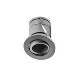 LUMINARIO DE TECHO DE LED DIRIGIBLE BLANCO NEUTRO 5W OPTICA 15G REDONDO DE EMPOTRAR ALUMINIO ACABADO NEGRO 85-265V CA IP20