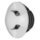 LUMINARIO DE PARED  EMPOTRAR REDONDO LED BLANCO 2.5W BLANCO CALIDO 3 SALIDAS 85-265V IP20 ILUMILEDS
