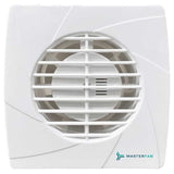EXTRACTOR DE AIRE 6" 280M3/HR. PERFIL DELGADO. BLANCO ABS *** OFRECER 48532 O 1206-BL O TURBO6 ***