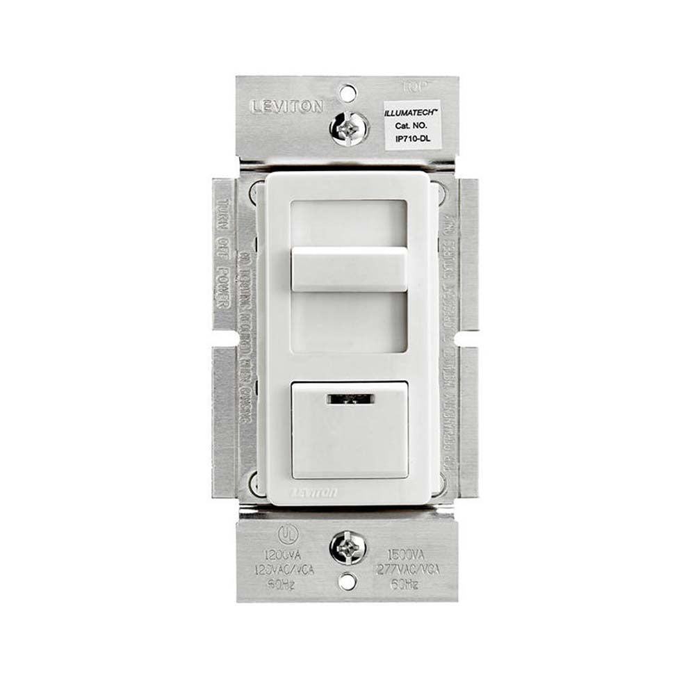 DIMMER DESLIZABLE ILLUMATECH 3VIAS 1200VA 120/227V. S/P S/P ILLUMATECH BLA-MAR-ALM