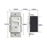 DIMMER DESLIZABLE ILLUMATECH 3VIAS 1200VA 120/227V. S/P S/P ILLUMATECH BLA-MAR-ALM