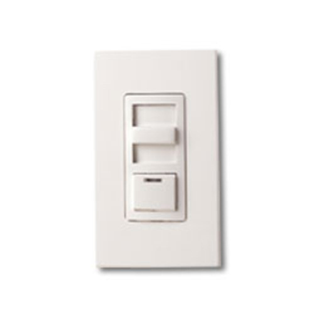DIMMER ILLUMATECH INCANDESC. DESLIZ. 3V. 600W/120V. S/PLACA BLANCO IPI06-1LX IPI06-1LZ LEVITON