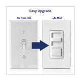 DIMMER UNIVERSAL LED 150W3 VIAS 120V. S/ PLACA C/CARATULAS BLANCO LEVITON IPL06-10Z