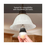 DIMMER UNIVERSAL LED 150W3 VIAS 120V. S/ PLACA C/CARATULAS BLANCO LEVITON IPL06-10Z