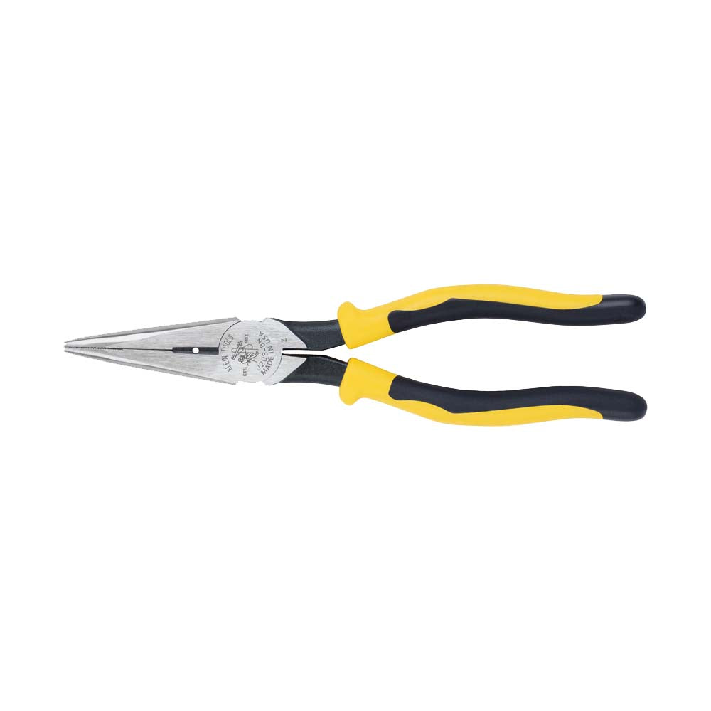 PINZAS DE PUNTA KLEIN TOOLS CORTE LATERAL CON PELACABLES 21.8 CENTÍMETROS DE LARGO