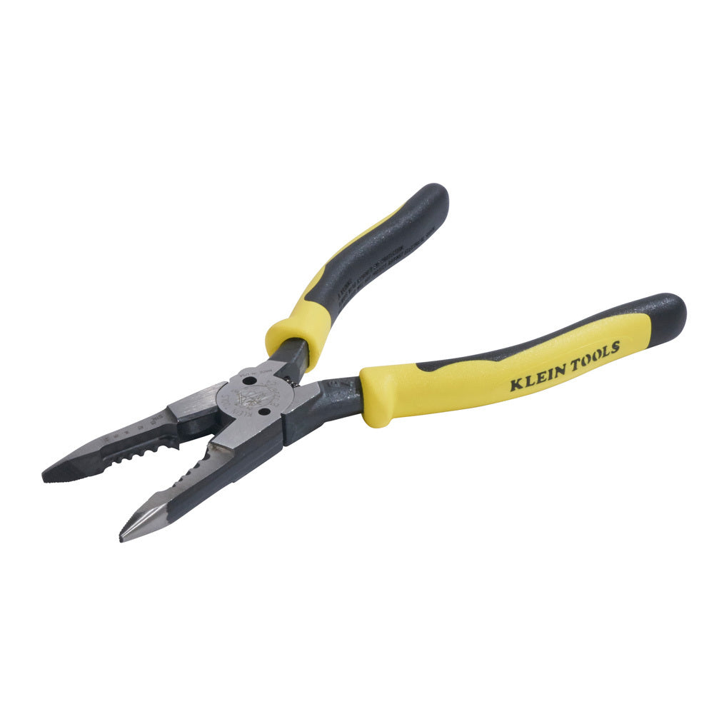 PINZAS PUNTA DE AGUJA 21.9CMS. MULTIUSOS ACCIONADAS POR RESORTE PARA CORTE Y PELADO KLEIN TOOLS