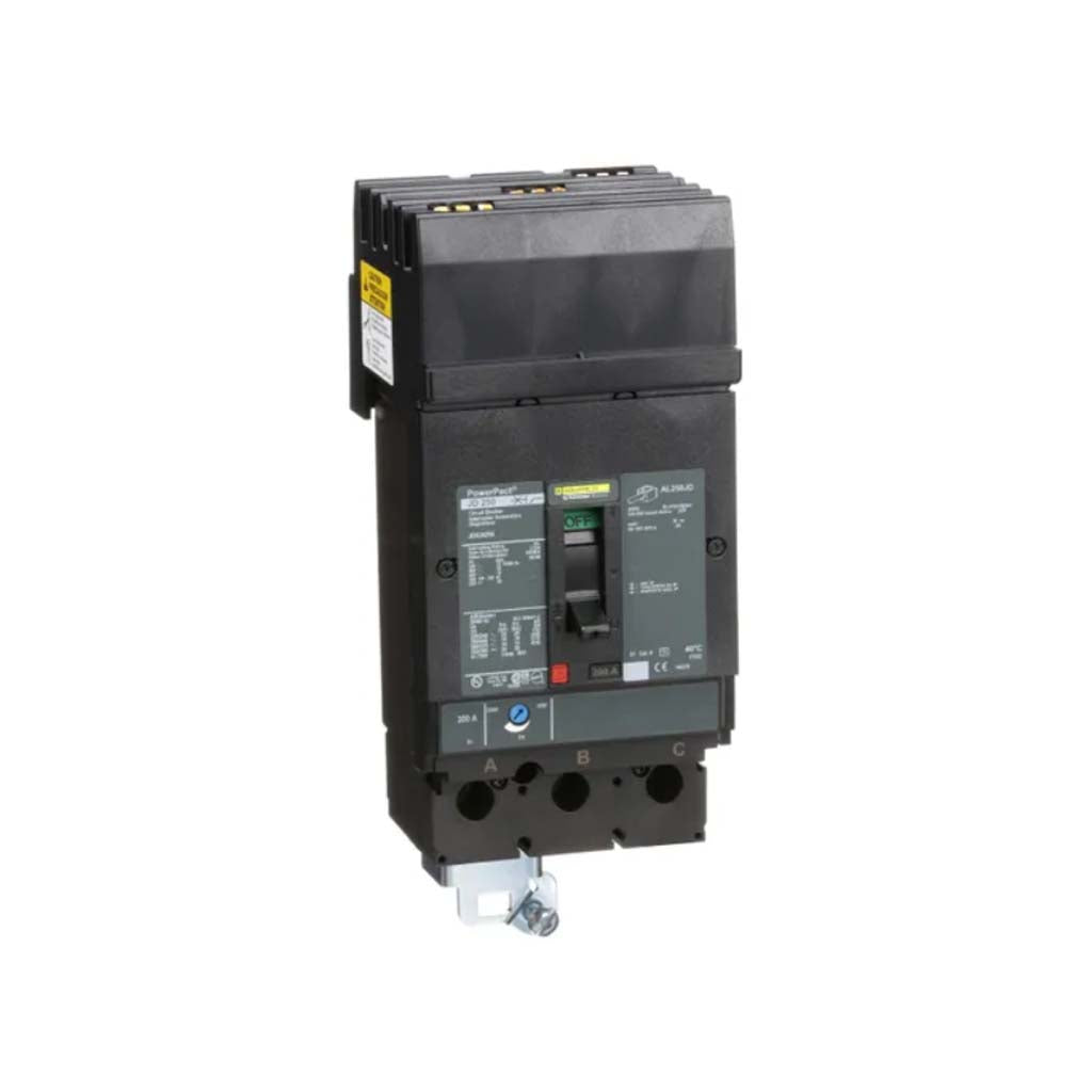 INTERRUPTOR TERMOMAGNETICO 3X200A J 18KA 600V JDA36200 SCHNEIDER ELECTRIC