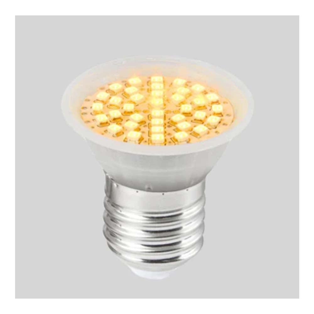 FOCO LED TECNOLITE 2.3W LUZ AMARILLA BASE E27 ***TECNOLITE HAE***