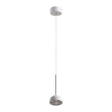 KIT DE 2 PIEZAS DE LAMPARA COLGANTE LED METAL 1.5M 9W LUZ CALIDA BRILLANTE IRC90 NO ATENUABLE BCO