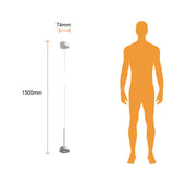 KIT DE 2 PIEZAS DE LAMPARA COLGANTE LED METAL 1.5M 9W LUZ CALIDA BRILLANTE IRC90 NO ATENUABLE BCO