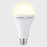 KIT DE 8 PIEZAS DE FOCO LED RECARGABLE DE 9W 09EMA19LED30MV TECNOLITE  CON LUZ CÁLIDA BRILLANTE