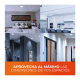 KIT DE 11 PIEZAS DE LUMINARIO LED DE INTERIOR 9W 6500K 630LM 25000HR BLANCO