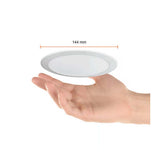 KIT DE 7 PIEZAS DE LAMPARA DE INTERIOR LED TECNOLITE VOLANS I 9W LUZ BLANCA NEUTRA