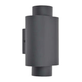 KIT DE 2 PIEZAS DE LUMINARIO EXT S/LAMPGU10 100-240V NEGRO