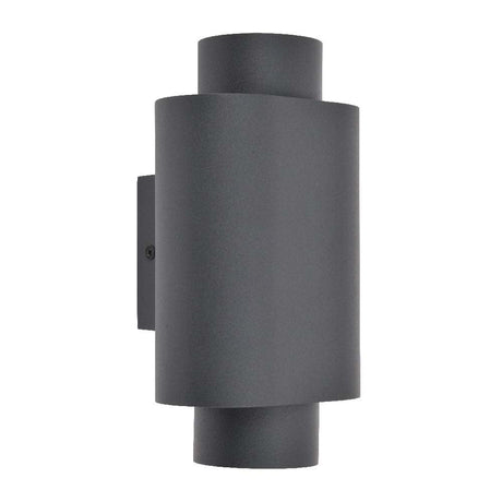 KIT DE 2 PIEZAS DE LUMINARIO EXT S/LAMPGU10 100-240V NEGRO