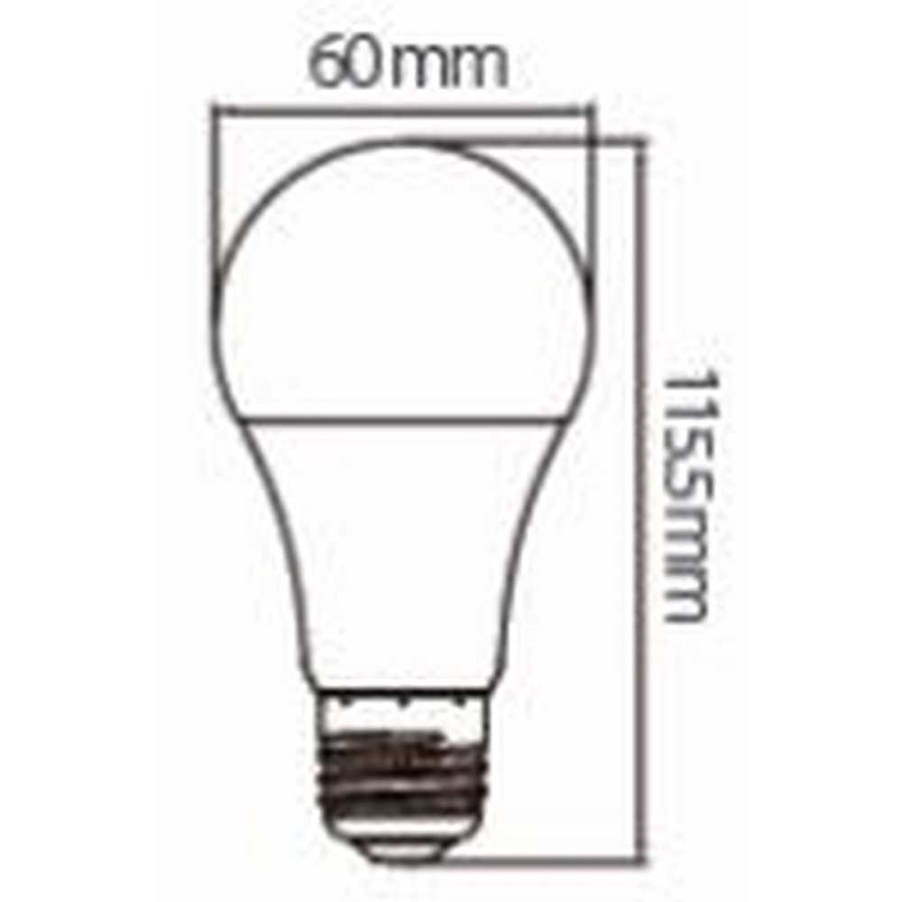 KIT DE 11 PIEZAS DE FOCO LED TECNOLITE 10W LUZ DE DIA BASE E27 ATENUABLE
