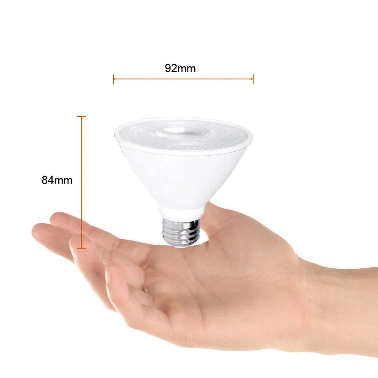 KIT DE 5 PIEZAS DE FOCO LED TECNOLITE PEGASUS III ATENUABLE PAR30 10W LUZ DE DÍA BASE E27