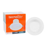 KIT DE 3 PIEZAS DE LÁMPARA EMPOTRABLE LED TECNOLITE ATIK I ATENUABLE 10W LUZ CONFIGURABLE LED INTEGRADO