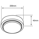 KIT DE 3 PIEZAS DE INT LED SP 10W100-240V700LM6500K NGO