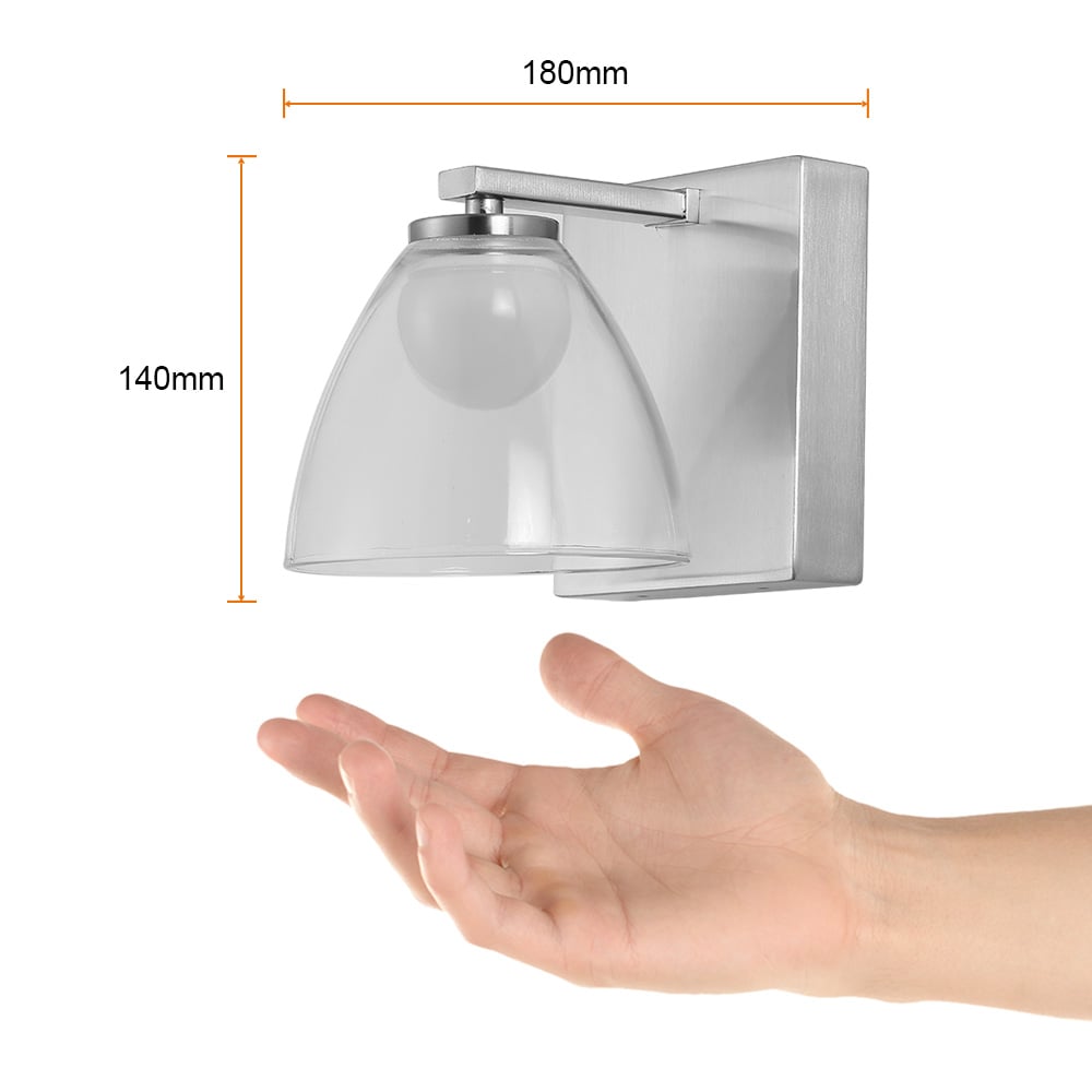 KIT DE 2 PIEZAS DE LUMINARIO INT LED 10W 600LM 30K STN