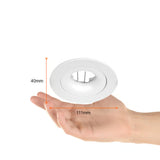 KIT DE 3 PIEZAS DE LÁMPARA DE INTERIOR EMPOTRABLE ELISIUM I TECNOLITE BASE GX5.3