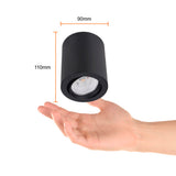 KIT DE 2 PIEZAS DE LAMPARA DE INTERIOR LED ASHLESHA TECNOLITE 10W SPOT LUZ SUAVE CALIDA LED INTEGRADO