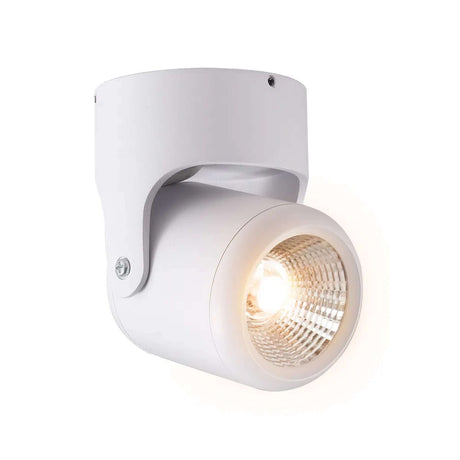 KIT DE 2 PIEZAS DE SPOT LED TECNOLITE ALNIYA I PARA SOBREPONER DIRIGIBLE 10W LUZ SUAVE CÁLIDA LED INTEGRADO BLANCO