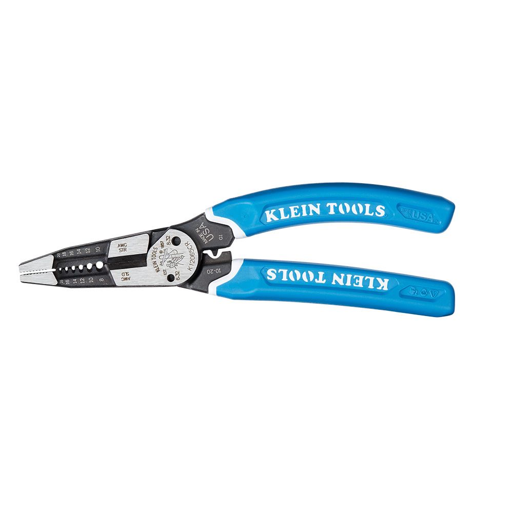 MULTIHERRAMIENTA PONCHADORA/CORTADORA/PELACABLES ALTA RESISTENCIA 8-20AWG KURVE KLEIN TOOLS