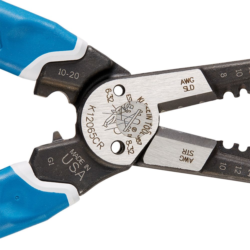 MULTIHERRAMIENTA PONCHADORA/CORTADORA/PELACABLES ALTA RESISTENCIA 8-20AWG KURVE KLEIN TOOLS
