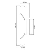 KIT DE 2 PIEZAS DE LAMPARA DE INTERIOR TECNOLITE GOIANIA PARA SOBREPONER BASE G9