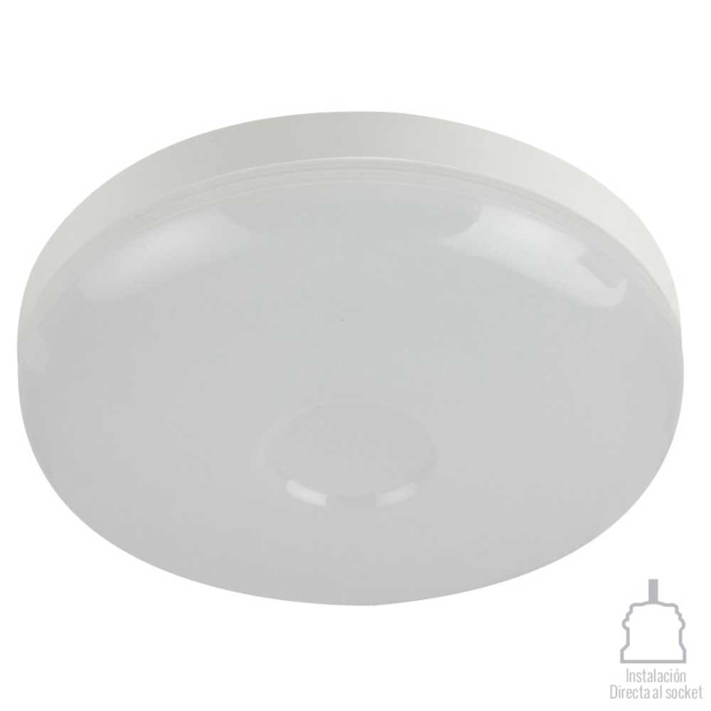 KIT DE 7 PIEZAS DE FOCO CIRCULAR LED TECNOLITE ALPHA 12W LUZ DE DIA BASE E27