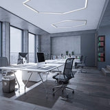 KIT DE 2 PIEZAS DE INTERIOR REGLETA LED 12W 6500K BLANCO