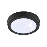 KIT DE 8 PIEZAS DE LUM LED SOBREPONER REDONDO 12W 6500K 100-240V NEGRO