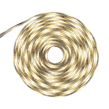 KIT DE 3 PIEZAS DE TIRA LED INT/EXT 12W 100V-240V IRC80 LUZ AMARILLA IP20 CONTROLADOR Y ELIMINADOR IP44 140 25000HR BLANCO/TRANSPARENTE