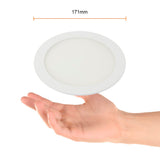 KIT DE 11 PIEZAS DE LÁMPARA DE INTERIOR EMPOTRABLE BUCARAMANGA VII TECNOLITE NO ATENUABLE 12W LED INTEGRADO LUZ BLANCA NEUTRA *** OFRECER 86446 ***