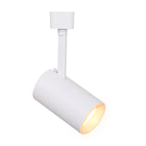 KIT DE 2 PIEZAS DE LAMPARA SPOT LED DE RIEL DIRIGIBLE 12W LUZ BLANCA AJUSTABLE IRC90 NO ATENUABLE